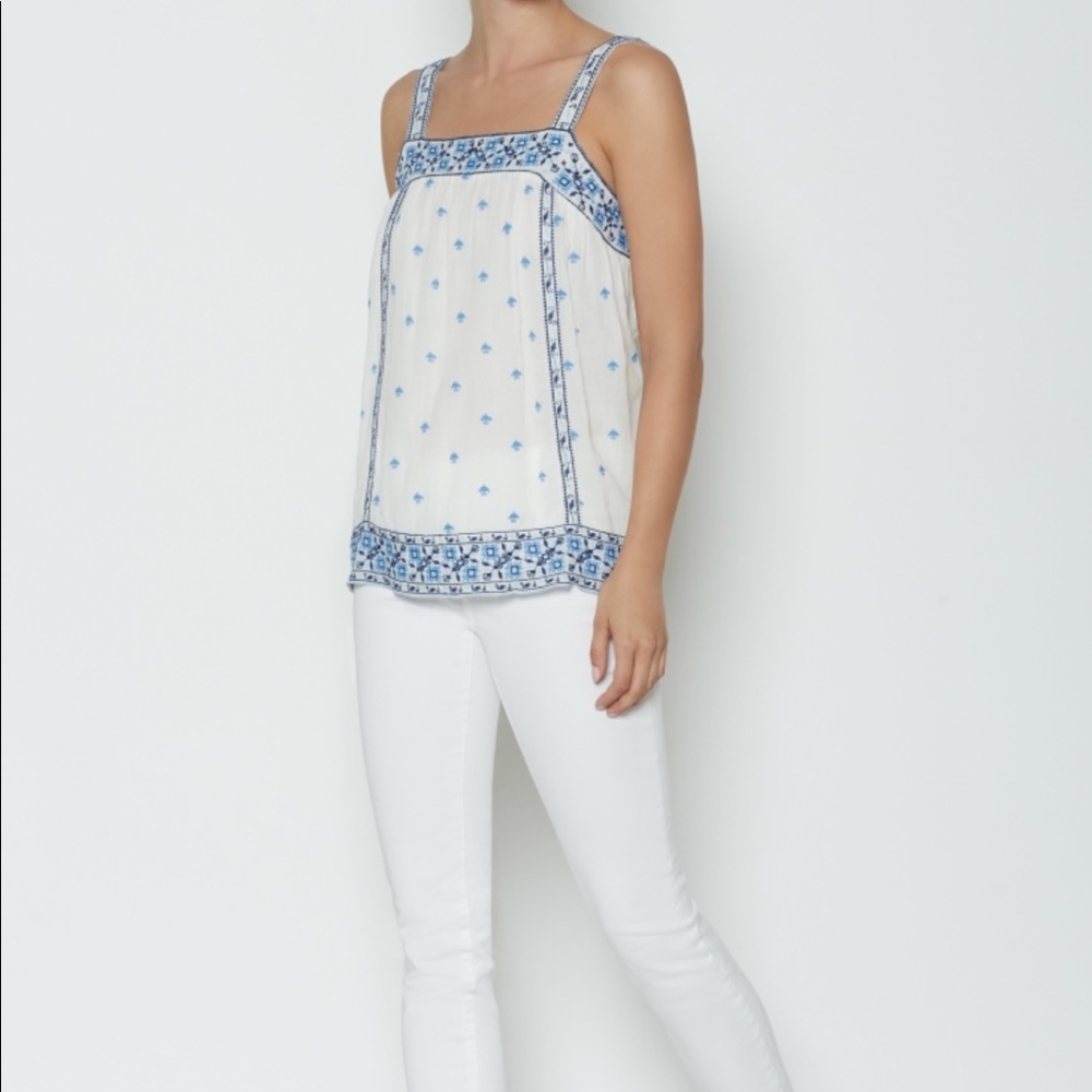 Joie Embroidered Top - NWT - size S - Picture 4 of 8